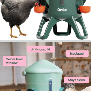 Omlet Insulated Stay Clean Chicken Waterer