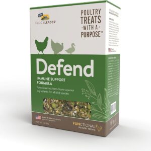 FlockLeader Defend, Functional Poultry Treats for Immune Support, 1.5 lb